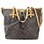 Borsa a tracolla Louis Vuitton Palermo GM Marrone