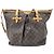 Borsa a tracolla Louis Vuitton Palermo GM Marrone - vista 3