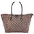 Bolso Louis Vuitton Damier Caissa Tote MM Castaño - vista 2