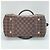Bolso Louis Vuitton Damier Caissa Tote MM Castaño - vista 8