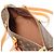 Borsa a tracolla Louis Vuitton Needle Bag Monogram marrone - vista 10