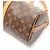 Borsa a tracolla Louis Vuitton Needle Bag Monogram marrone - vista 6
