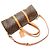 Borsa a tracolla Louis Vuitton Needle Bag Monogram marrone - vista 8