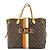 Borsa Tote Louis Vuitton Neverfull GM Marrone