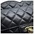 Borsa a tracolla Chanel Matelassé in agnello Nero - vista 7