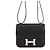 Hermès Hermes Constance 3 Mini Schultertasche Schwarz
