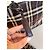 Borsa Burberry Motivo Tartan Blu Marrone scuro - vista 3