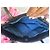 Borsa Burberry Motivo Tartan Blu Marrone scuro - vista 7