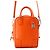 Borsa a mano in pelle Loewe Amazona 15 Arancione
