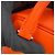 Borsa a mano in pelle Loewe Amazona 15 Arancione - vista 10