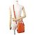 Borsa a mano in pelle Loewe Amazona 15 Arancione - vista 5