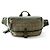 Borsa Loewe Postman Sling Anagram Canvas Verde Cachi
