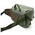 Borsa Loewe Postman Sling Anagram Canvas Verde Cachi - vista 3