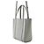 Balenciaga Everyday Tote XXS Ledertasche Silber - Ansicht 2