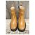 Botines de cuero By Far Marrón claro - vista 3