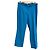 Versace Jeans Couture Pantalones con Dobladillo Plisado Azul