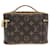 Borsa Louis Vuitton Monogram Nice Mini Marrone - vista 2
