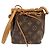 Noe Borsa a Spalla Louis Vuitton Monogram Nano Noé Marrone
