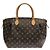 Bolsa Louis Vuitton Monogram Turenne MM Marrom - vista 2
