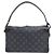 Bolsa de ombro Louis Vuitton Monogram Eclipse Seoul Trunk EW Preto - vista 2