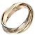 Anello Trinity di Cartier in oro 18K D'oro