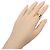 Anello a fascia Cartier 2C LM in oro giallo D'oro - vista 2