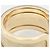 Anello a fascia Cartier 2C LM in oro giallo D'oro - vista 5