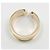 Anello a fascia Cartier 2C LM in oro giallo D'oro - vista 8