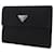 Cartera tríptico de nylon negro Prada - vista 2