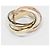 Anello Trinity di Cartier in oro 18K D'oro - vista 6