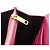 Bolsa de ombro Saint Laurent em couro acolchoado rosa com corrente - vista 8