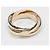 Cartier Trinity Ring aus 18K Gold Golden - Ansicht 3