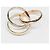 Cartier Trinity Ring aus 18K Gold Golden - Ansicht 6