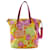Prada Floral Pattern 2-Way Tote Bag Pink  - Ansicht 1