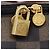 Borsa Boston Fendi Pekan Marrone - vista 20