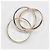 Anello Cartier Trinity in oro 18K rosa bianco e giallo D'oro - vista 9