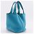 Hermès Hermes Picotin Lock 18 PM Handtasche Blau Grün - Ansicht 3