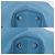 Hermès Hermes Picotin Lock 18 PM Handtasche Blau Grün - Ansicht 4