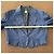 Kenzo City Blazer corto de lino azul - vista 5