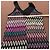 Missoni Zigzag ärmelloses Strickkleid Mehrfarben Lila - Ansicht 5