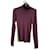 Dolce & Gabbana gerippter Rollkragenpullover Lila Grün