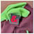 Dolce & Gabbana gerippter Rollkragenpullover Lila Grün - Ansicht 4