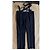 visvim Pantaloni Travailler Braces Blu Scuro - vista 11