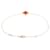 Van Cleef & Arpels Sweet Alhambra Carnelian Bracelet Red Golden  - view 2