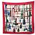 Hermès Sciarpa Hermes Carre 90 Pasementerie Rosa Multicolore