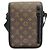 Louis Vuitton Monogram Macassar Archie Messenger PM Marrone - vista 2