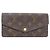 Cartera Sarah Monogram Louis Vuitton Castaño