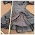 Autre Marque Class Roberto Cavalli Vestido Trench de Mezcla de Algodón Negro - vista 8