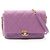 Borsa a tracolla Chanel Matelassé Small Flap viola Porpora