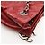 Borsa Tote Matelassé Chanel in Bordeaux Bordò - vista 7